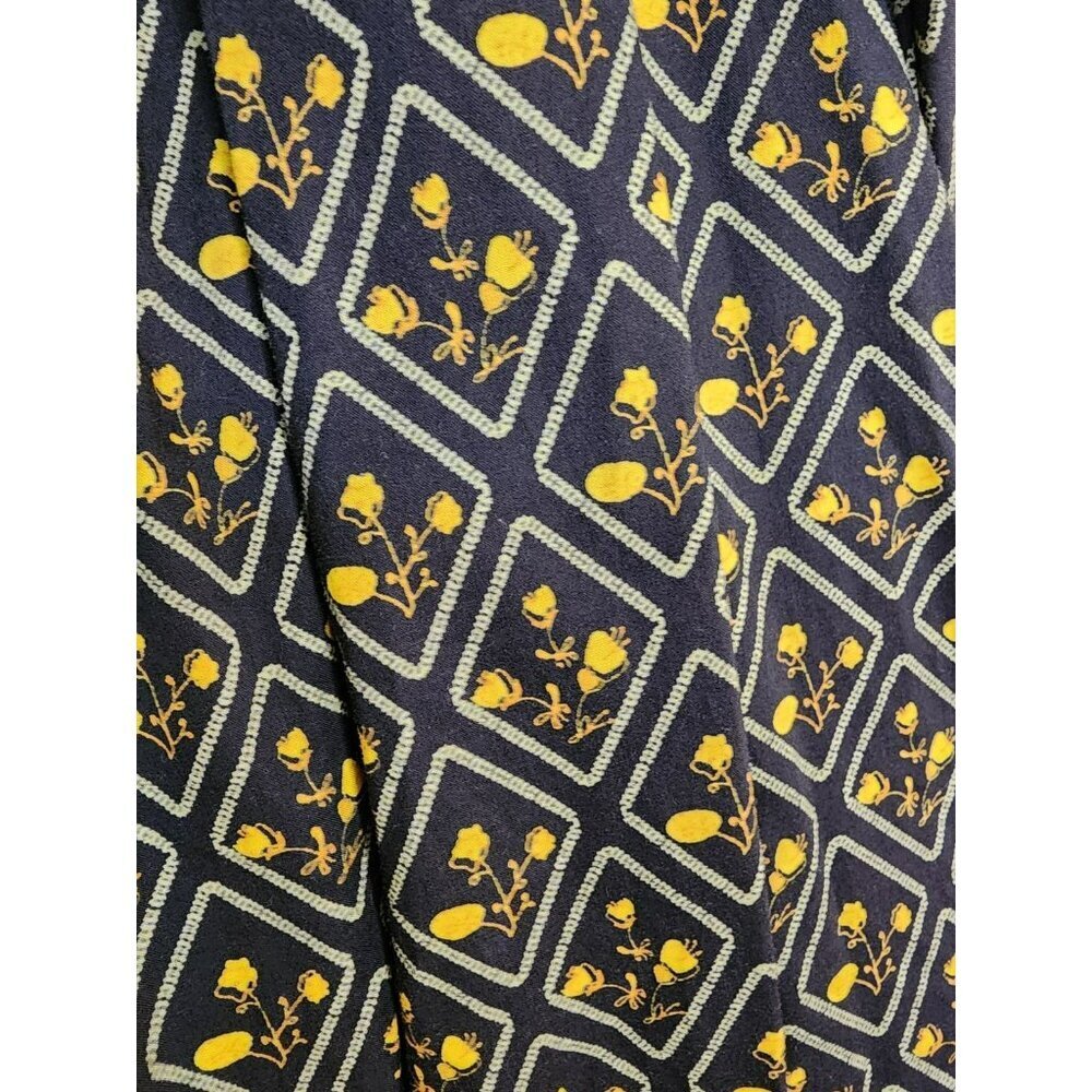 Tuckernuck Hyacinth House Black Floral Diamond Off the Shoulder Maxi Dress Sz S - Picture 5 of 7